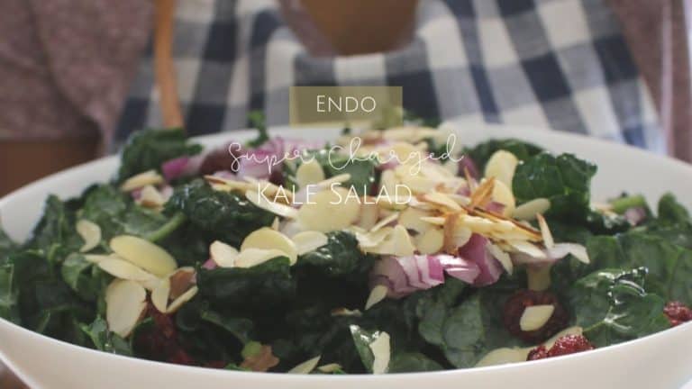 Endometriosis Diet | Super Charged Kale Salad