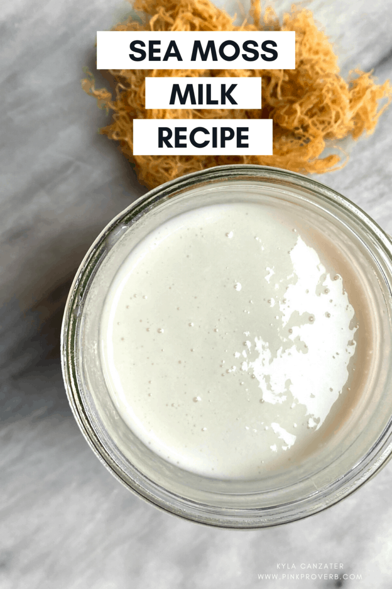 Protein Packed Sea Moss Milk Recipe